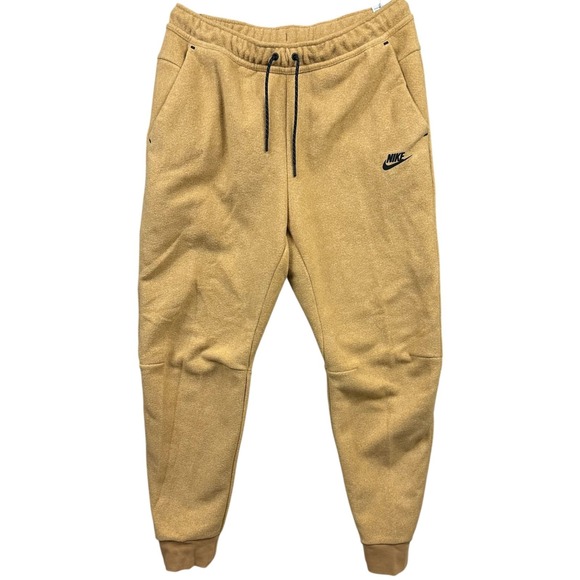 Nike Other - Nike Sportswear Tech Fleece Winterized Joggers Mens Large Gold DQ4808-722 NEW